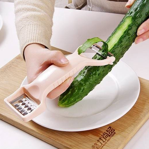 ที่ขูดผลไม้2in1 ที่ขูดมะละกอ ที่ปลอกผลไม้#C123