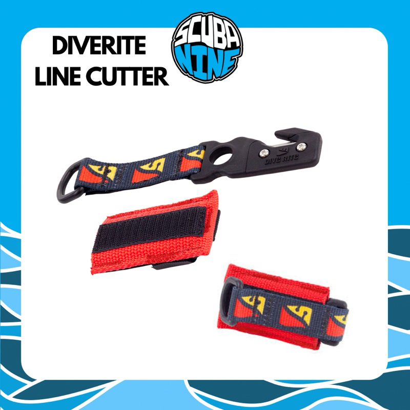 diverite line cutter มีดใต้น้ำ ใช้ติดกับ bcd