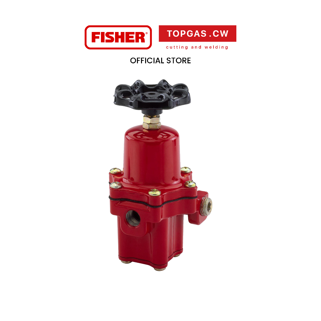 วาล์วปรับแรงดันแก๊ส First Stage Pressure Regulator FISHER รุ่น 67CH ❘ topgascw