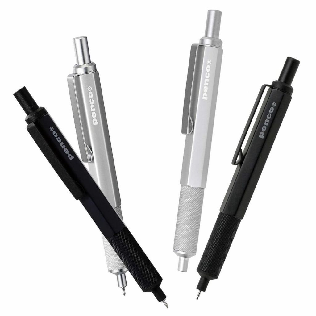Penco Drafting Ballpoint Pen Black (HFT181-BK) / ปากกาเขียนแบบ สีดำ แบรนด์ Penco จากประเทศญี่ปุ่น - รูปที่ 2