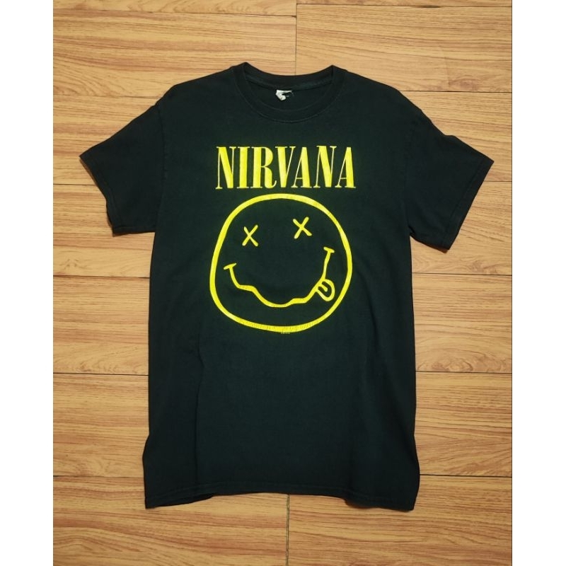 T-Shirt Vintage Nirvana Smile 1992.😵‍💫