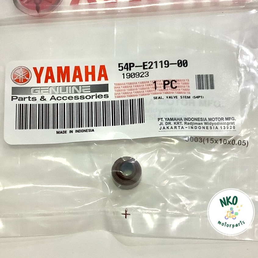 ซีลก้านวาล์ว GT125, R115 NEW, X-MAX, N-MAX แท้ YAMAHA [54P-E2119-00] จีที125 ยางก้านวาว ซิล อะไหล่เดิม ราคาช่าง (1ชิ้น) ราคา ถูกที่สุด ดีลบีเคเค แกลเลอรีภาพที่ 2