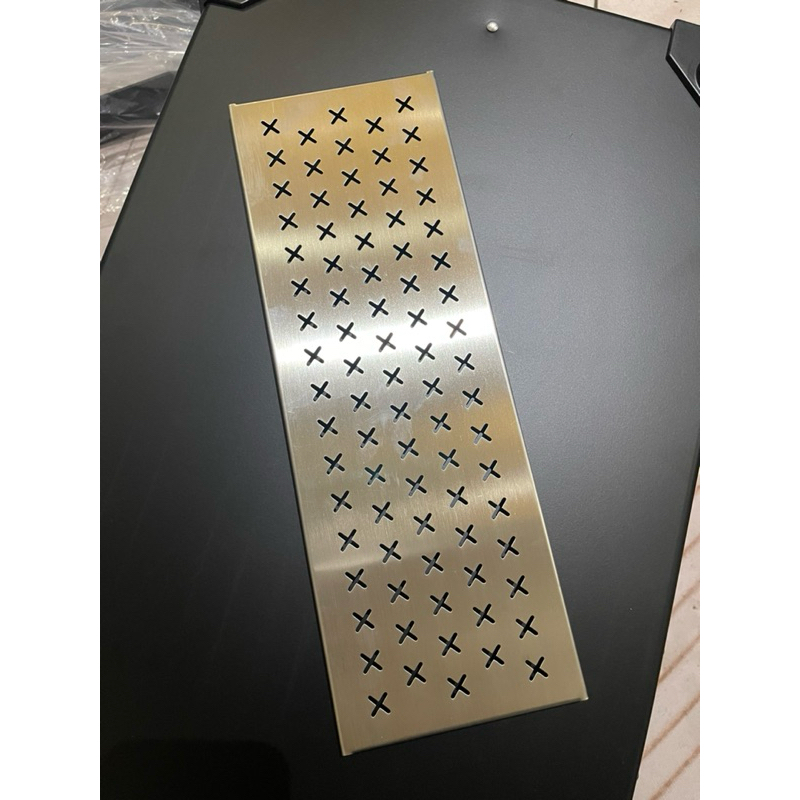 แผ่นท็อปสแตนเลส  IGT 0.5 unit (ลาย Snow )