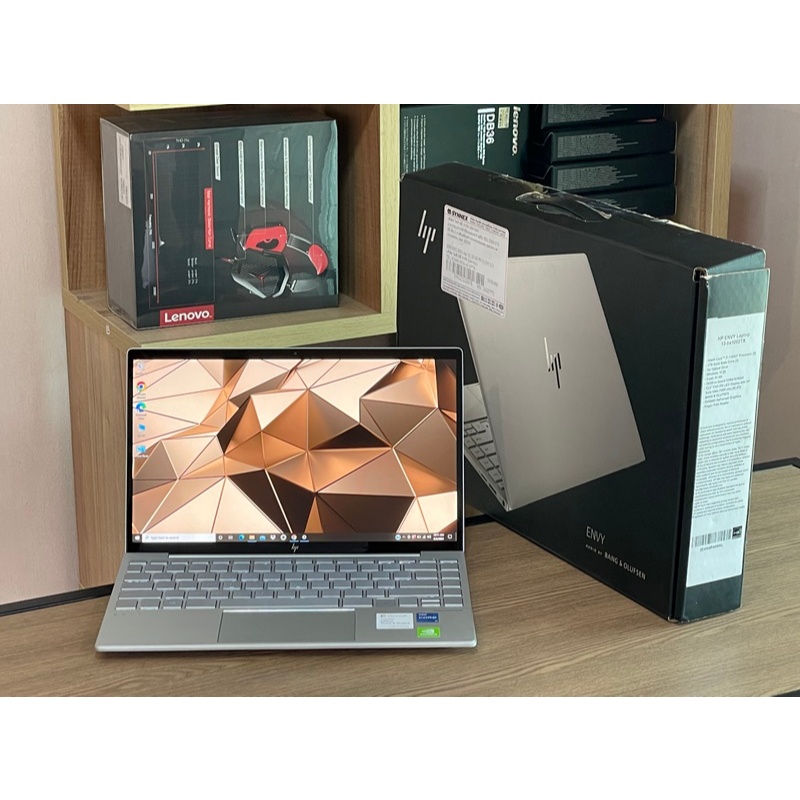 HP ENVY 13-ba1002TX i7-1165G7 SSD1TB RAM16GB MX450 (2 GB GDDR6)Win 10 Home คึย์บอร์ดไฟ สินค้ามือสองค