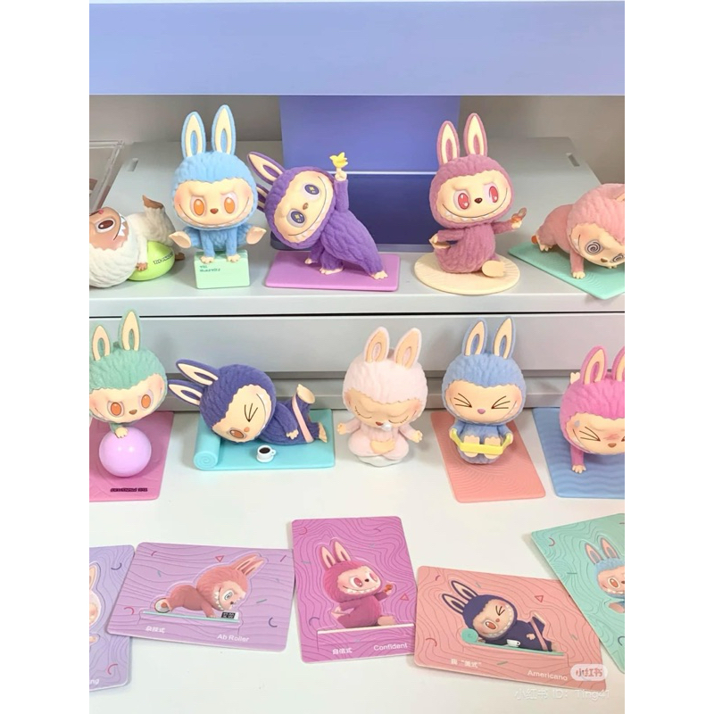 THE MONSTERS Lazy Yoga Series Figures Blind Box✨