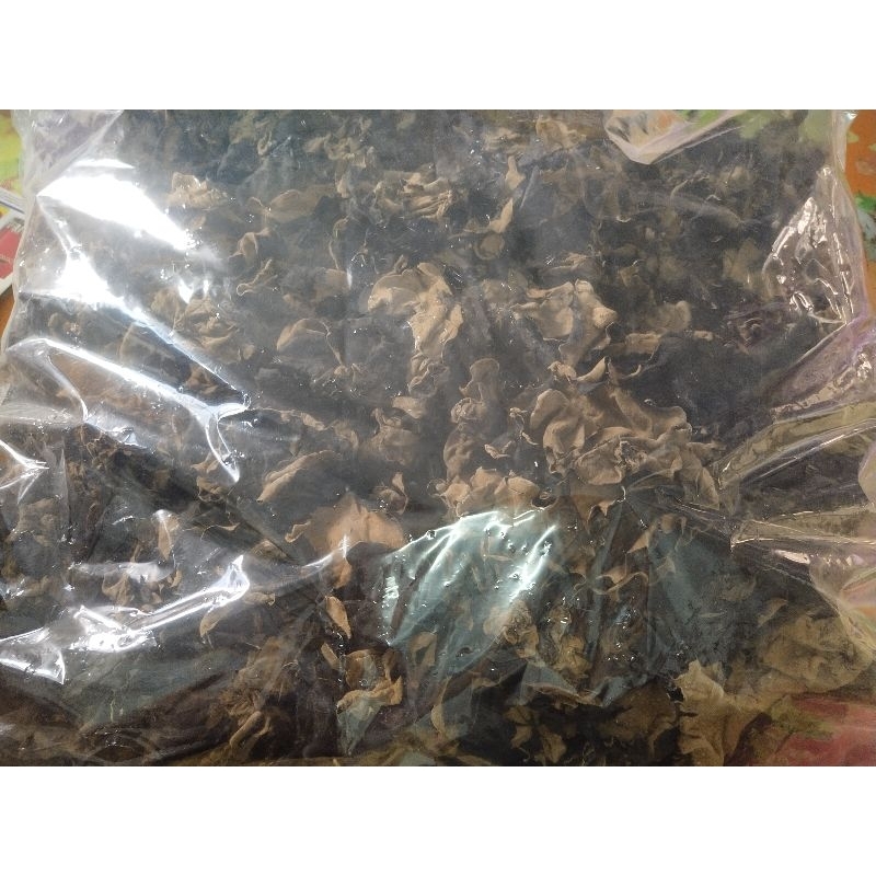 เห็ดหูหนูดำอบแห้ง ดอกใหญ่ ใหม่ สด สะอาด ถุงใหญ่ ขนาด 4 kg - รูปที่ 4