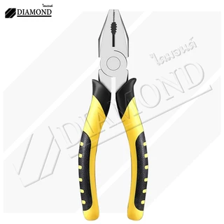 Diamond คีมตัดลวด 6 นิ้ว คีมช่างไฟ คีม คีมปากแหลม คีมเข้ คีมปากตัด ชุดคีม คีมโซโล