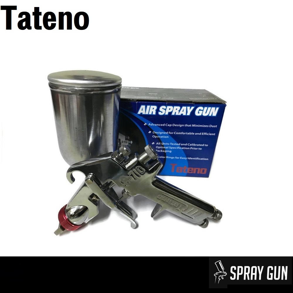 กาพ่นสี พ่นแลกเกอร์ 1.5 spray gun S710 แบบถ้วยข้าง
