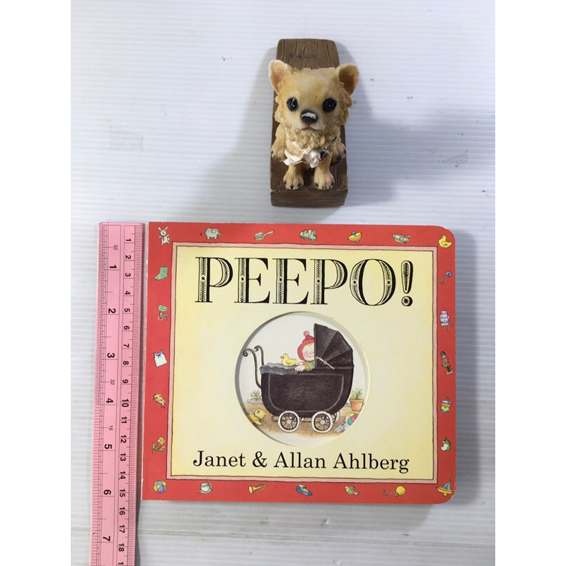 Peepo By Janet & Allan Ahlberg หนังสือภาษาอังกฤษมือสอง Boardbook