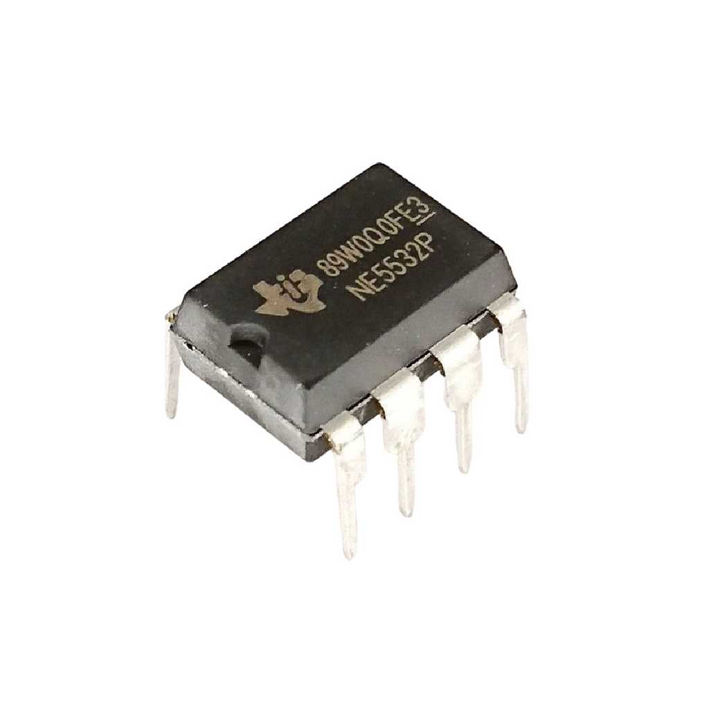 NE5532P NE5532 Dual Low-Noise Operational Amplifiers IC ไอซี ยี่ห้อ Texas Instruments