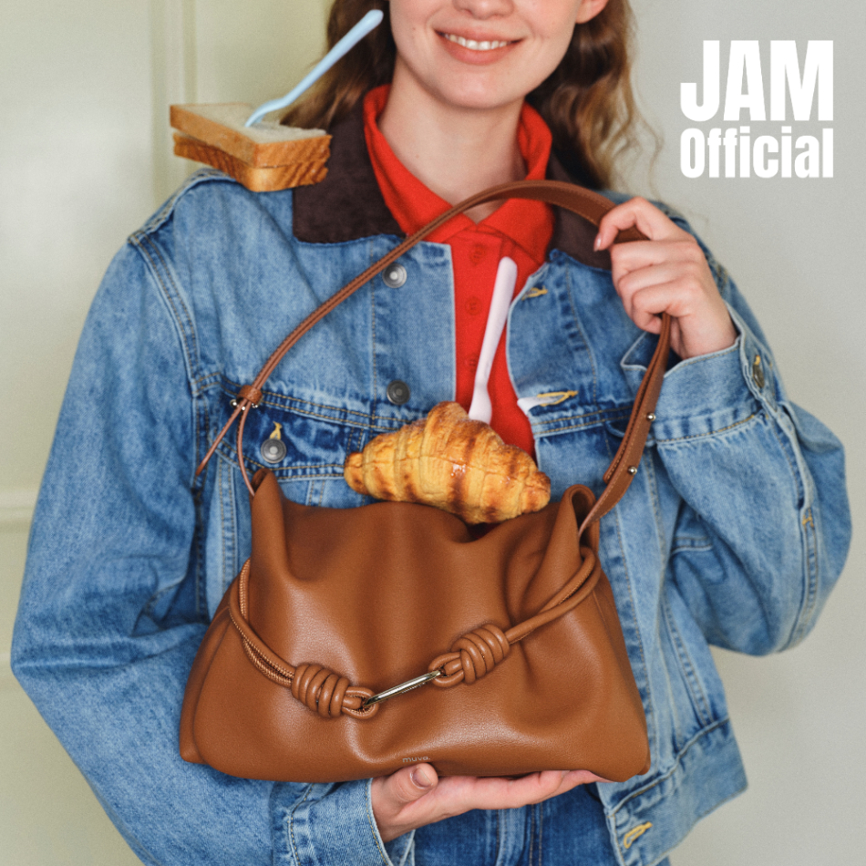 JAM | MUVA - Dough - กระเป๋าสะพายข้าง หนังวัว ปรับเป็นครอสบอดี้ได้