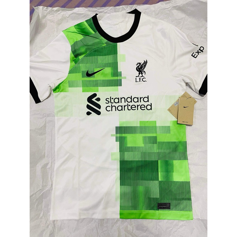 เสื้อลิเวอร์พูล ชุดเยือนฤดูกาล 2023/24 (ลิขสิทธิ์แท้) เกรดแฟนบอล