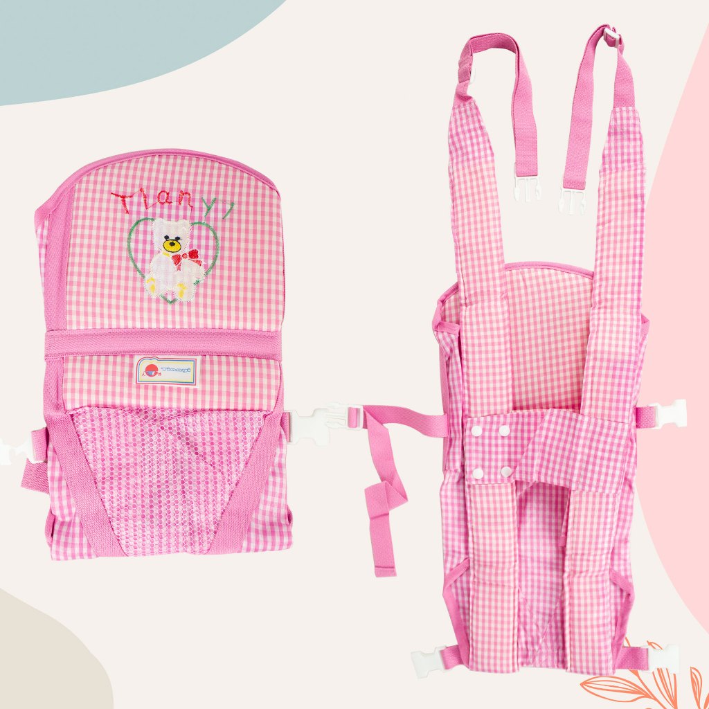 ALL U CAN BUY เป้อุมเด็ก  เป้อุ้มทารก เป้อุ้มเด็กสะพายหน้า  แบบพกพา สีชมพู-สีฟ้า