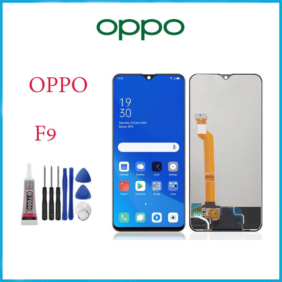 จอชุดพร้อมทัสกรีนออปโป้ F9 หน้าจอ OPPO F9, LCD OPPO F9,อะไหล่หน้าจอ OPPO F9, หน้าจอ OPPO F9, เเถม กา