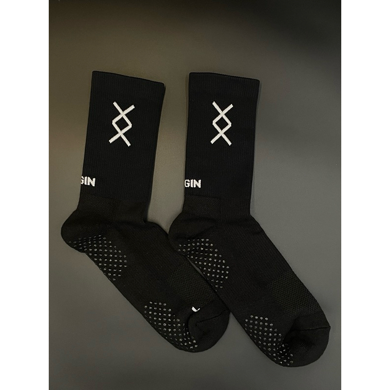 ถุงเท้ากันลื่น Begin socks สีดำ