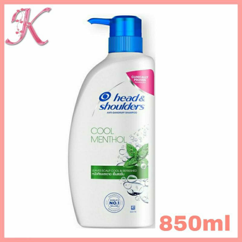 Head&Shoulders🔥เฮดแอนด์โชว์เดอร์ 850มล. ยาสระผม  (ไซส์จับโบ้)