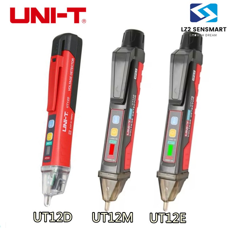 แท้  ส่งจากไทย UNI-T UT12D / UT12E / UT12M เครื่องตรวจจับแรงดันไฟฟ้า AC แท่งดินสอแบบไม่สัมผัส ปากกาไ