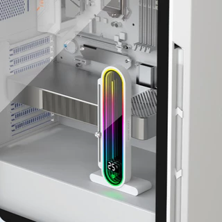 ขาตั้งการ์ดจอ Coolmoon Aosor GH3 GPU vertical bracket ARGB 3pin 5V B&W