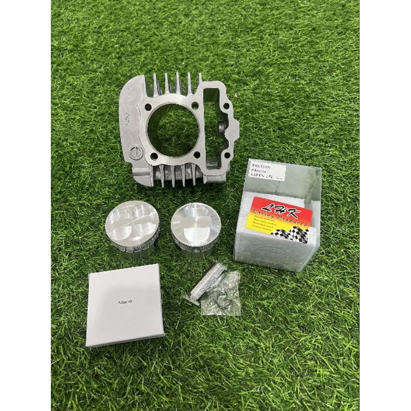 เสื้อพร้อมลูก110i ลูกLHK 50,53,54,56,57,58,59สลัก13มิล พร้อมปาดหัวหลบวาว 2,4W ใส่รถชักเดิม,3,5มิล ใส