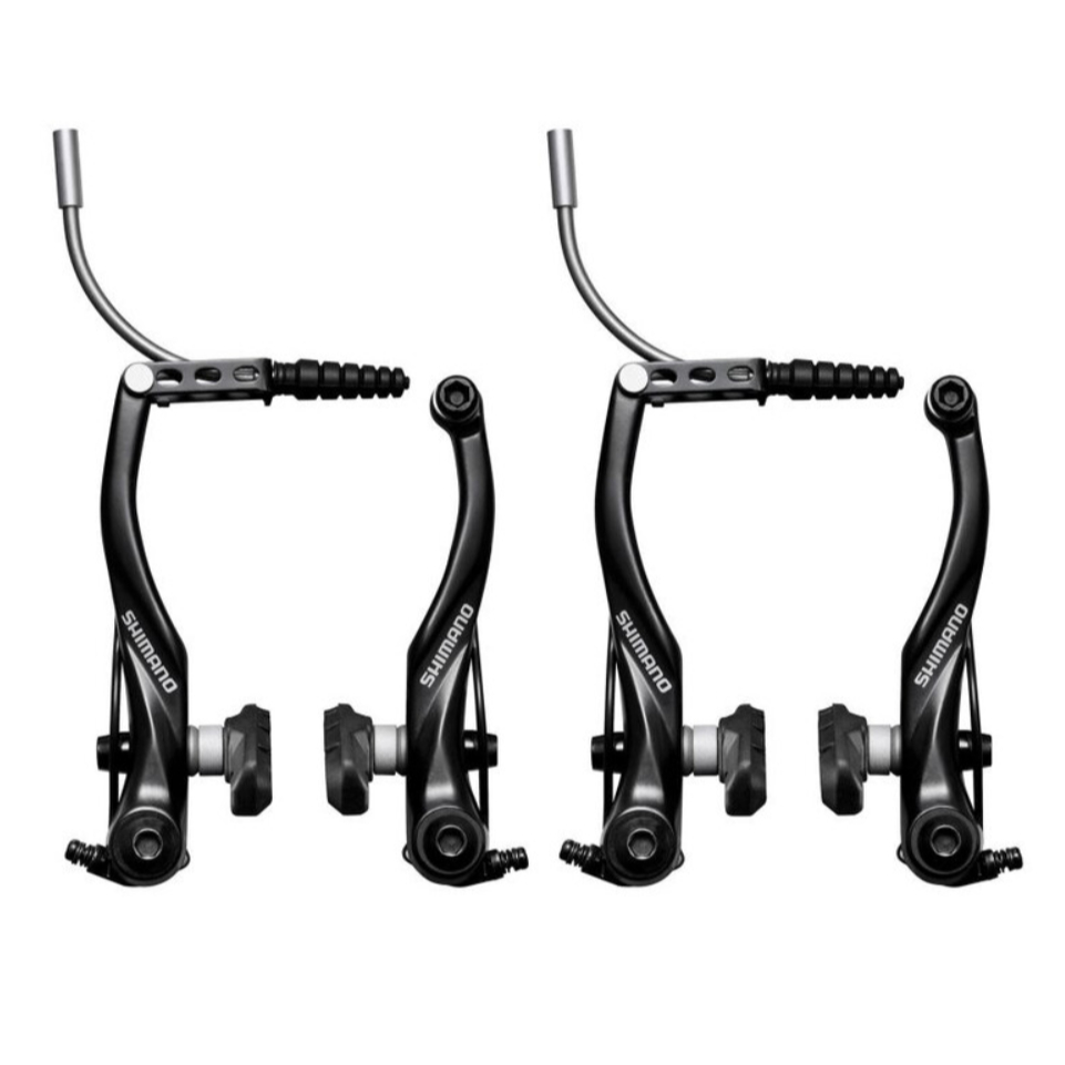 ก้ามเบรควีเบรค V-BRAKE SHIMANO ALIVIO BR-T4000 F/R BLACK