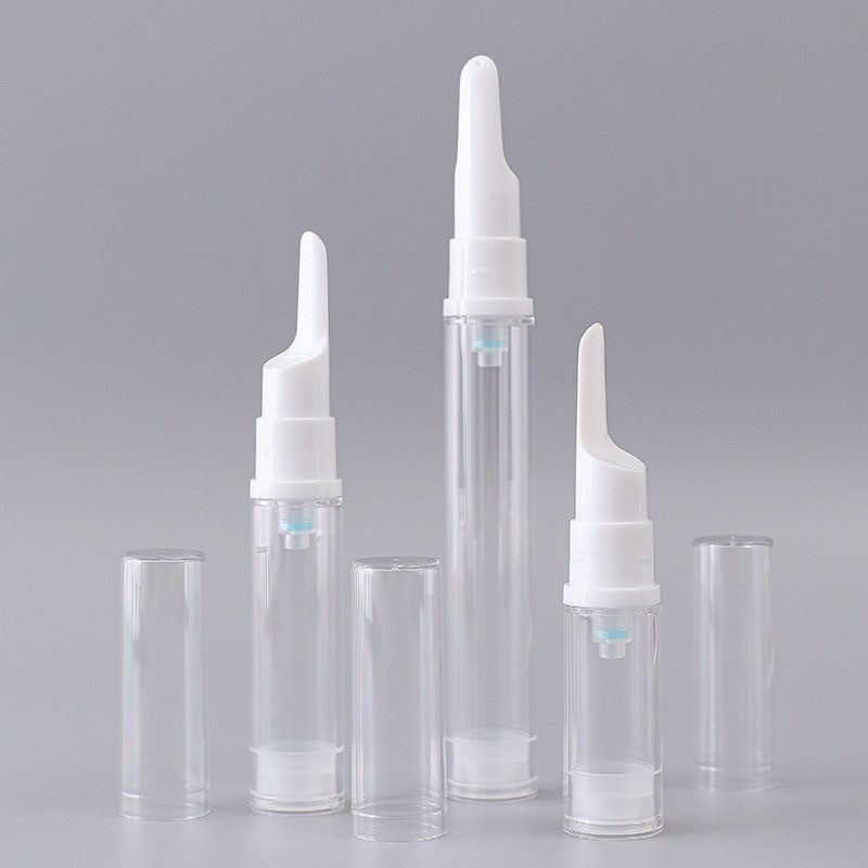 พร้อมส่ง🔥 AS3-ขวดสูญญากาศ ใส่ครีม รองพื้น เครื่องสําอาง ปลายแหลม Size.5/10/15ml.