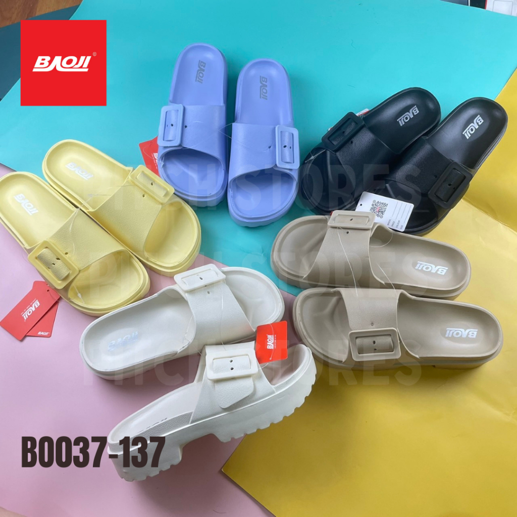 Baoji รองเท้าแตะแบบสวมรัดส้นผู้หญิง รุ่น BO037-134 (36-41)