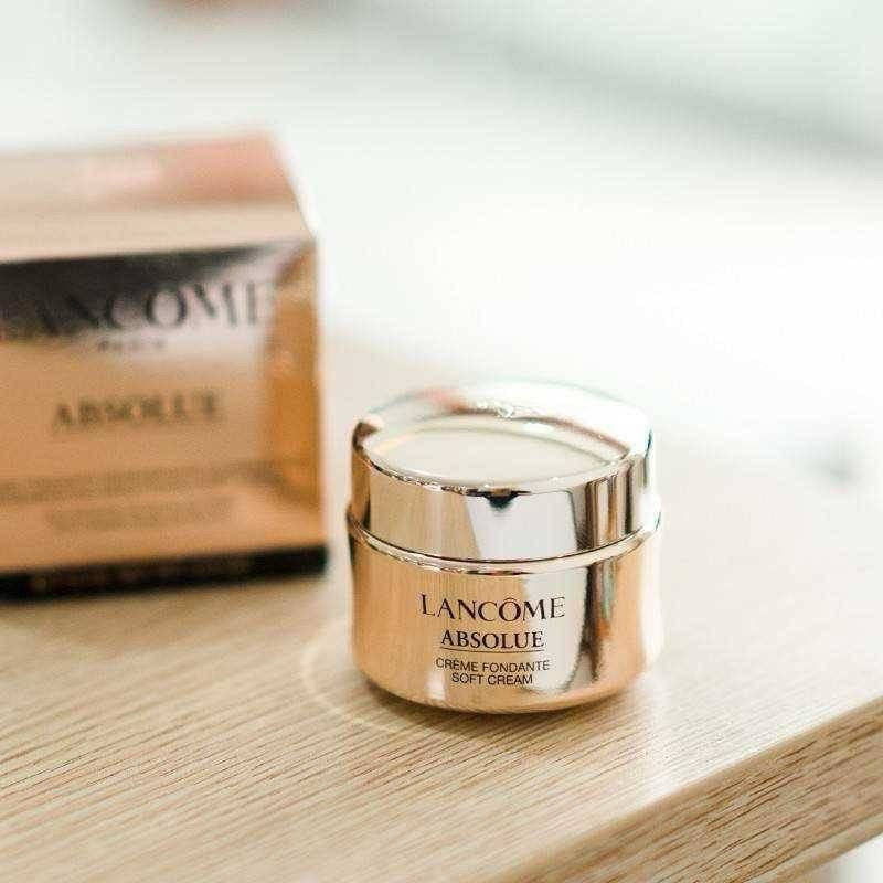 ซอฟท์ครีมกุหลาบ Lan come Absolue Soft Cream 15ml/ Absolue Rich Cream with Grand Rose Extracts 15 ml.