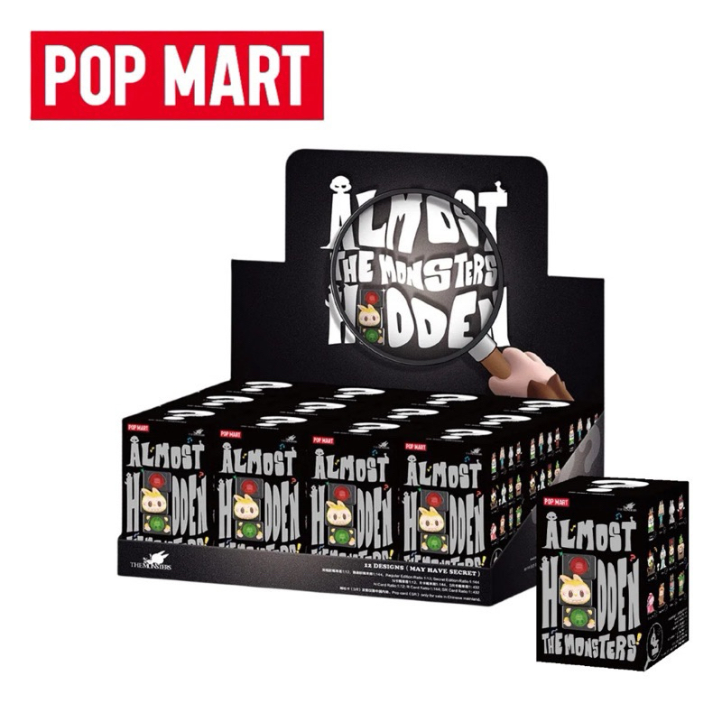 PopMart THE MONSTERS Almost Hidden SeriesFigures
