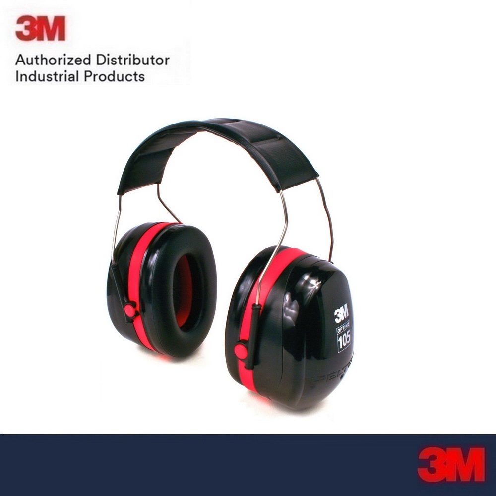 3M PELTOR Optime 105 ครอบหูลดเสียง H10A, แบบคาดศีรษะ