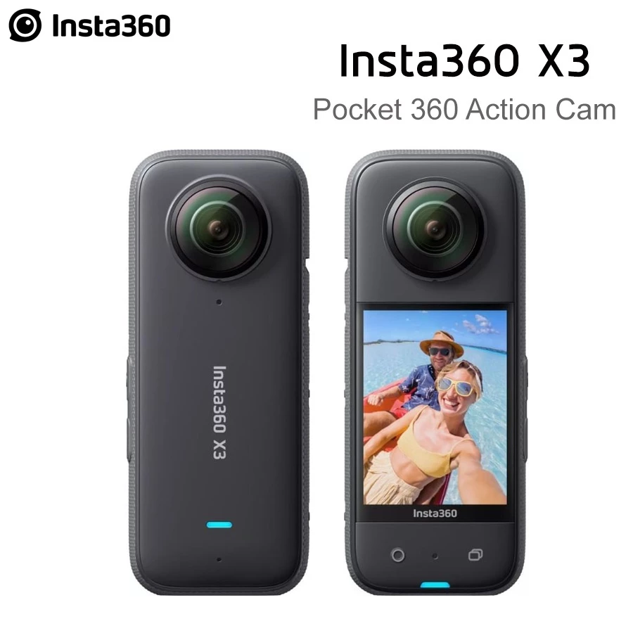 Insta360 X3 กล้องแอคชั่น Pocket 360 Action Cam มาพร้อมกล้องคู่แบบ 360 องศา ความละเอียด 5.7K thumbnail 4