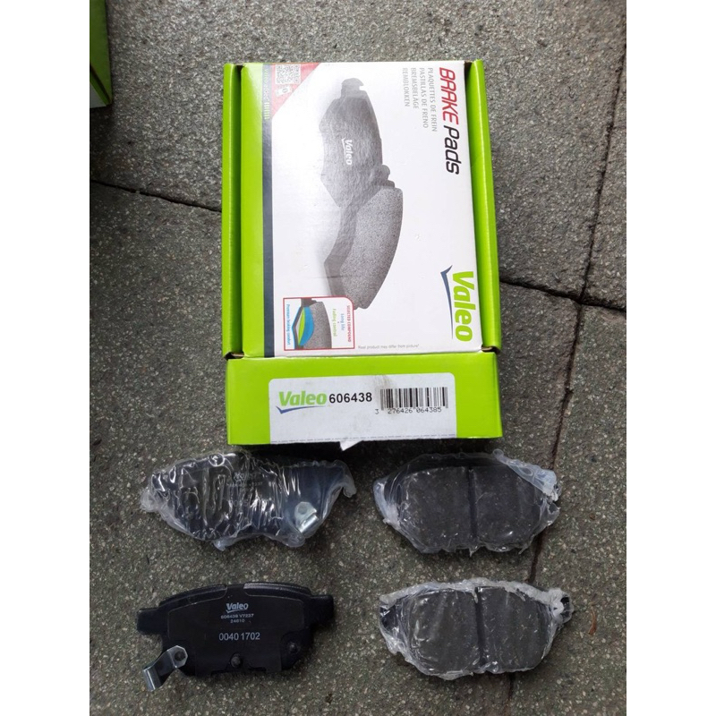 ผ้าเบรคหน้า Honda jazz gk city gm ปี2013-2024 ผ้าดิสเบรคหลังcity jazz ยี่ห้อvaleo