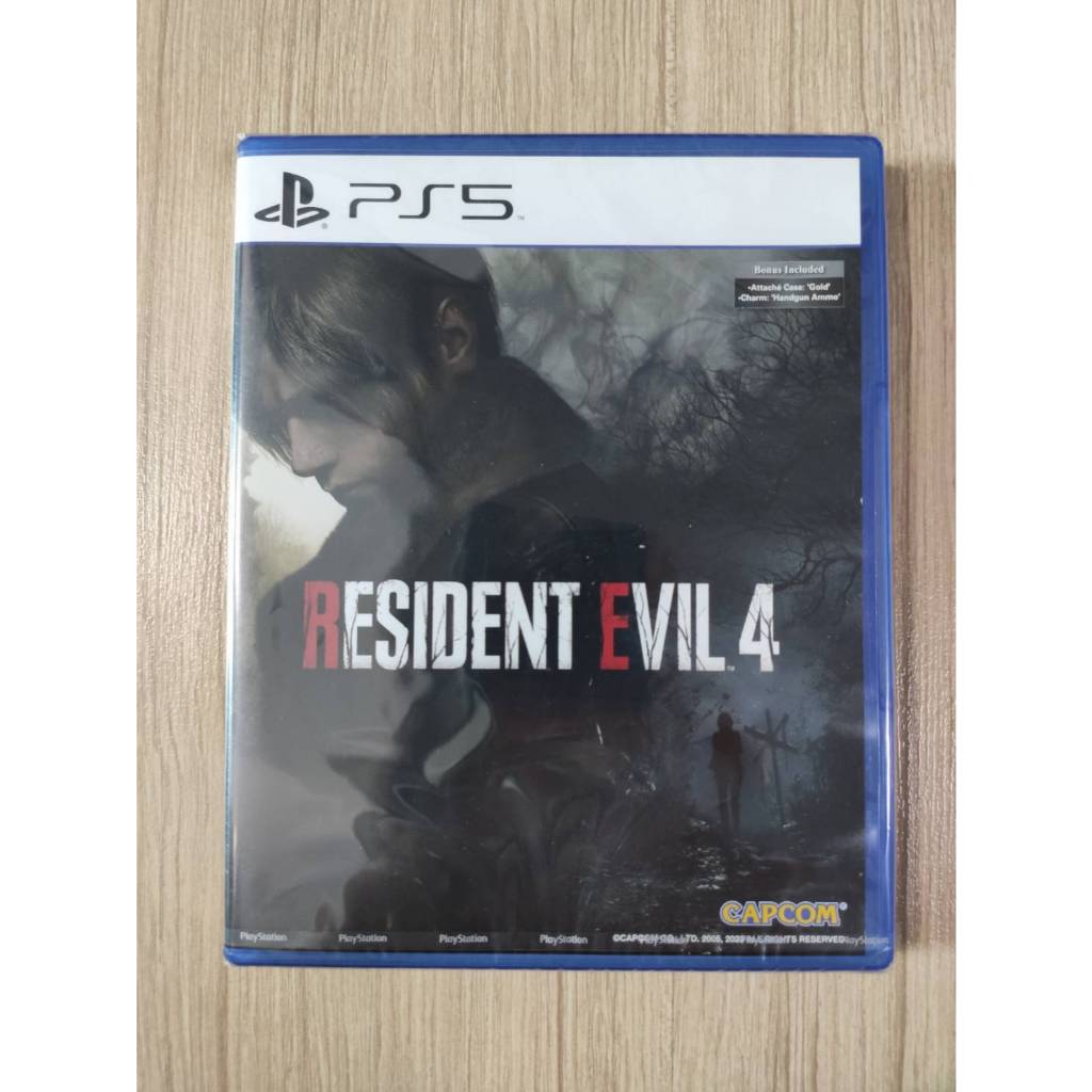 มือ 1 PS5 Resident Evil 4 Remake (Z3/Asia) ของใหม่ในซีล มีโค้ด bonus RE 4 Biohazard 4 RE4