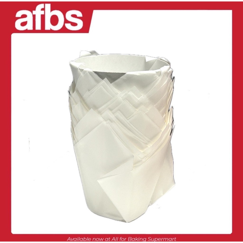 SUPERMART กระทงทิวลิป P0501 สีขาว #2408570