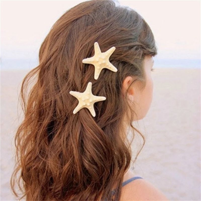 พร้อมส่ง! กิ๊บปลาดาวใสไปทะเล Starfish Clip for Summer