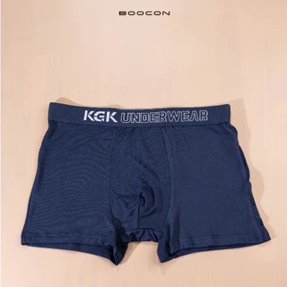 [3ตัว] KGK Underwear กางเกงในเคจีเค กางเกงในชายขาสั้น ทรงบ็อกเซอร์ เนื้อผ้านิ่มยืดหยุ่น ใส่สบายไม่อึดอัด ผ้าระบายอากาศ