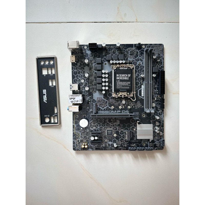 MAINBOARD ASUS B660M-P D4 (DDR4) (SOCKET LGA 1700) GEN12-14มือสอง ไม่มีกล่อง