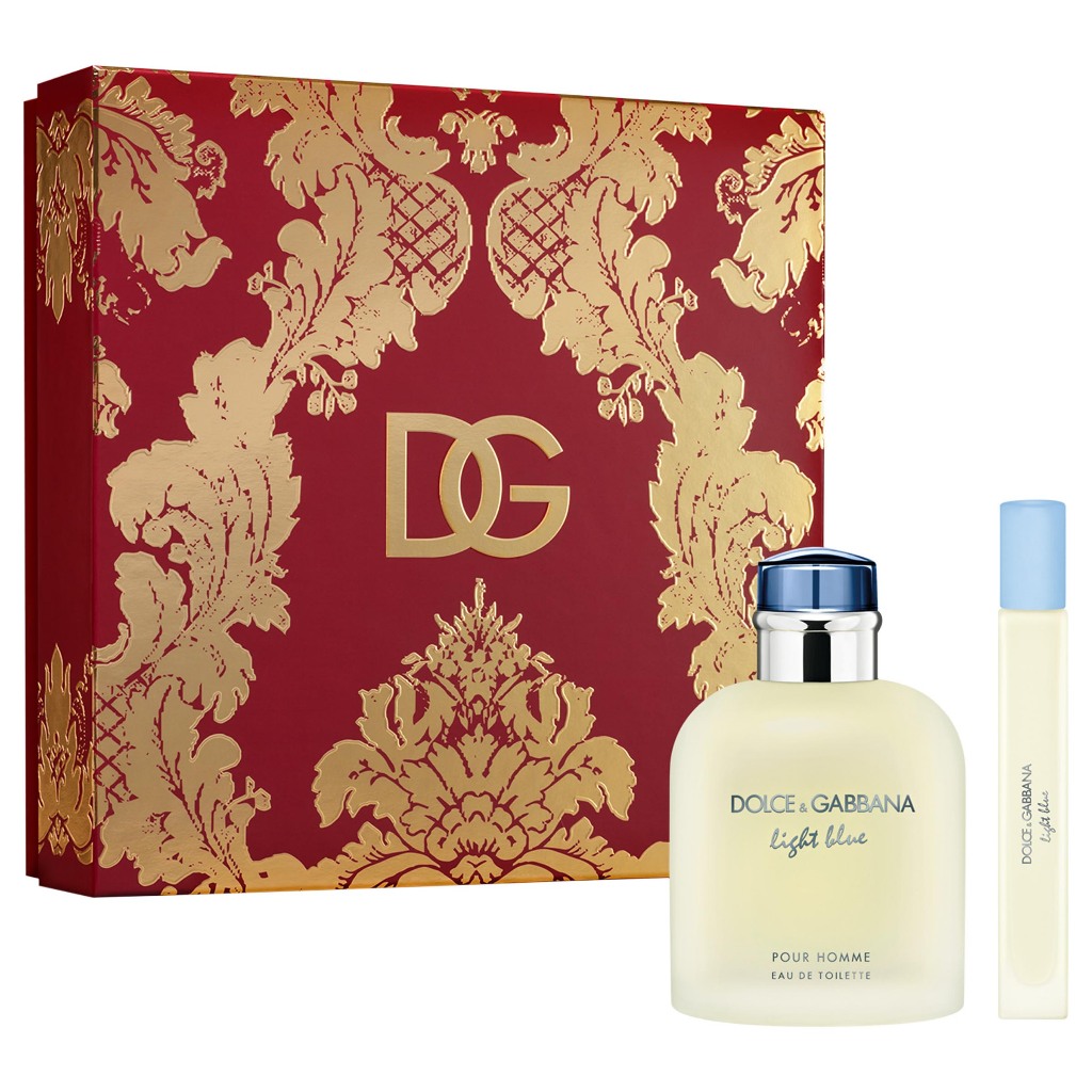 DOLCE & GABBANA - Light Blue Pour Homme Set SPR24 EDT เซ็ตน้ำหอมผู้ชาย โดเช่แอนด์กาบาน่า ไลท์บลูปูร์ ออมเออ เดอ ทอยเล็ต - รูปที่ 2
