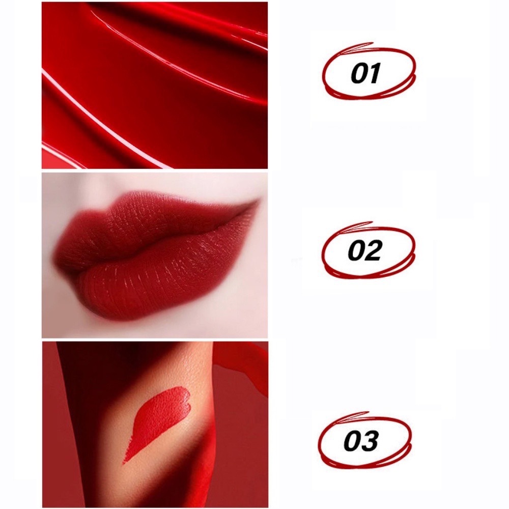 M452 SVMY ลิปสติก เนื้อแมตต์กํามะหยี่ สีสวย ให้ความชุ่มชื้น กันน้ำ ติดทน - รูปที่ 5