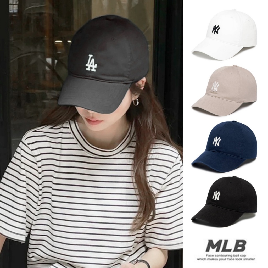 พร้อมส่ง หมวก NY MLB NY YANKEES ROOKIE BALL CAP LA หมวก ลำลองเกาหลี หมวกแฟชั่น ปรับขนาดได้