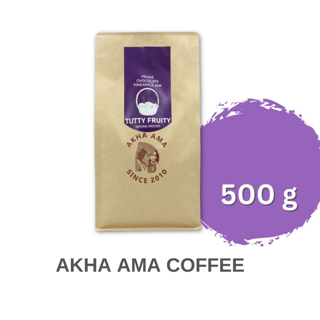 AKHA AMA COFFEE กาแฟ อาข่า อ่ามา : TUTTY FRUITY เมล็ดกาแฟคั่ว อาข่า อาม่า (คั่วกลาง/Medium 500 g)
