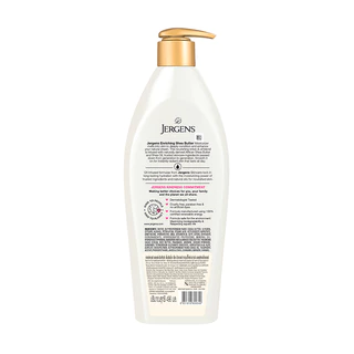 [แพ็ค2] เจอร์เกนส์ ออยล์-อินฟิวส์ เชีย บัตเตอร์ 496 มล. JERGENS OIL-INFUSED ENRICHING SHEA BUTTER 24-HOUR 496 ML