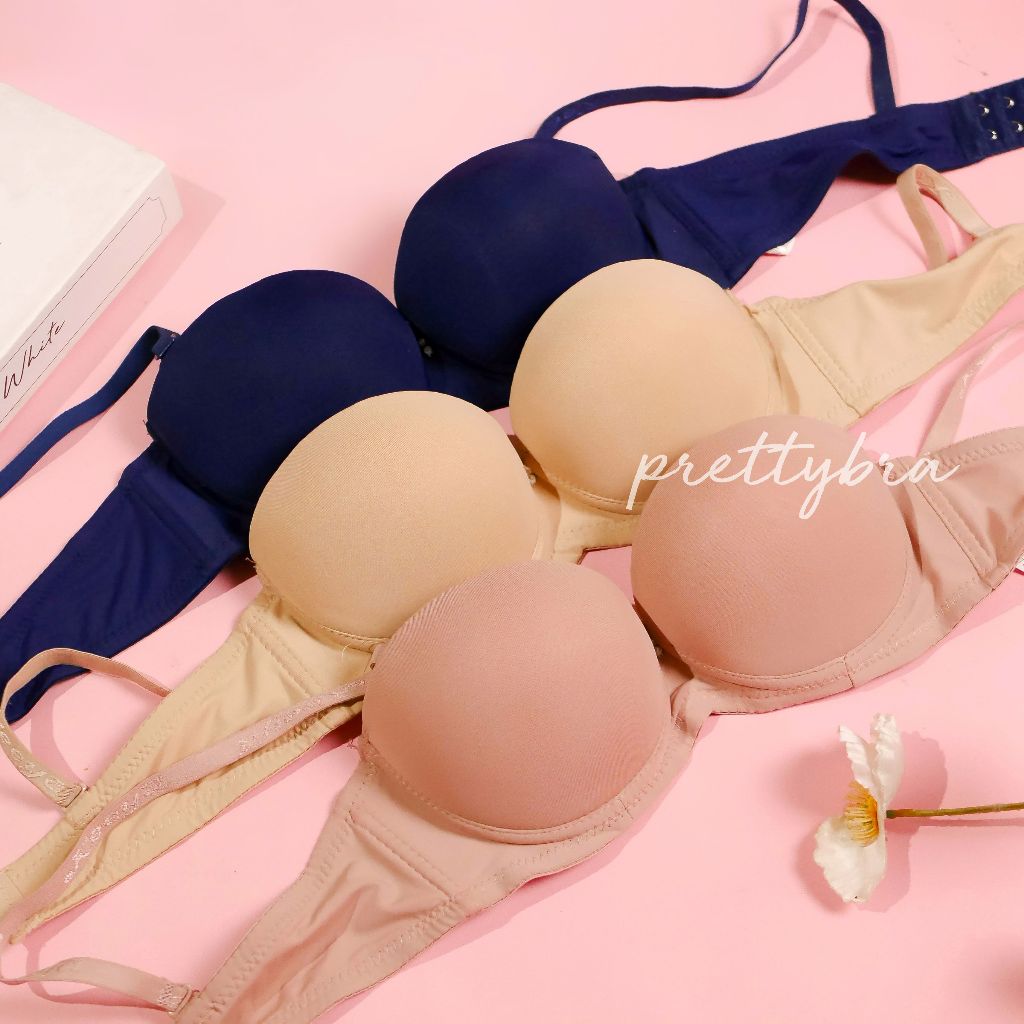 เสื้อในทรงครึ่งเต้า ฟองน้ำหนา งาน keeya 6003