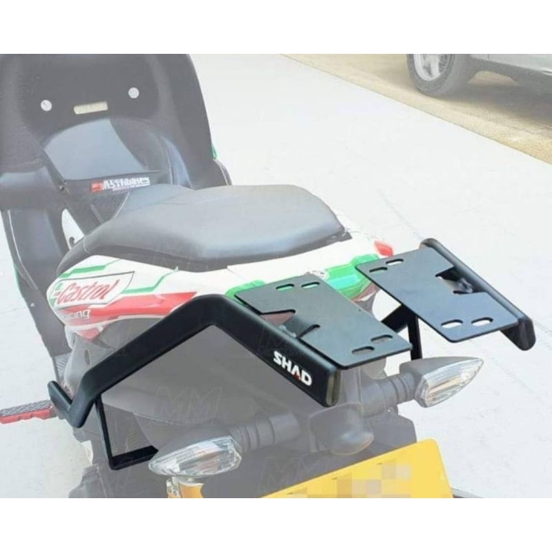 แร็คท้าย SHAD AEROX155  ตรงรุ่น 2020-2024 แท้
