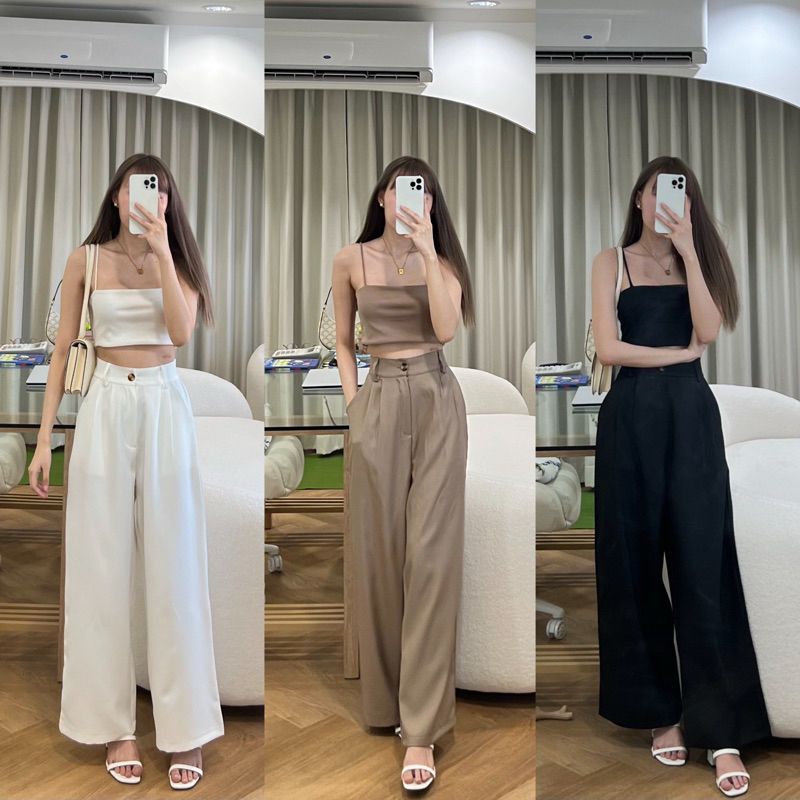 Button Pants - กางเกงขายาว รุ่นกระดุม