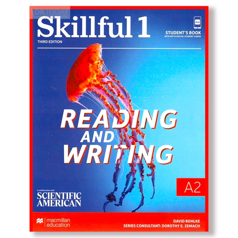 DKTODAY หนังสือ SKILLFUL R & W 1:STUDENT'S BOOK PACK (3ED)