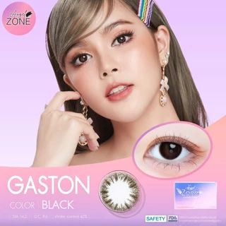 Angel Zone คอนแทคเลนส์ รุ่น Gaston Black 14.2 (รองรับสายตาปกติและค่าสายตาสั้น -0.50 ถึง -7.00)