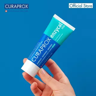 CURAPROX ยาสีฟัน Enzycal 1450 ยาสีฟันเพื่อการรักษา ผสมฟลูออไรด์ 1450 ppm ขนาด 75 มล.