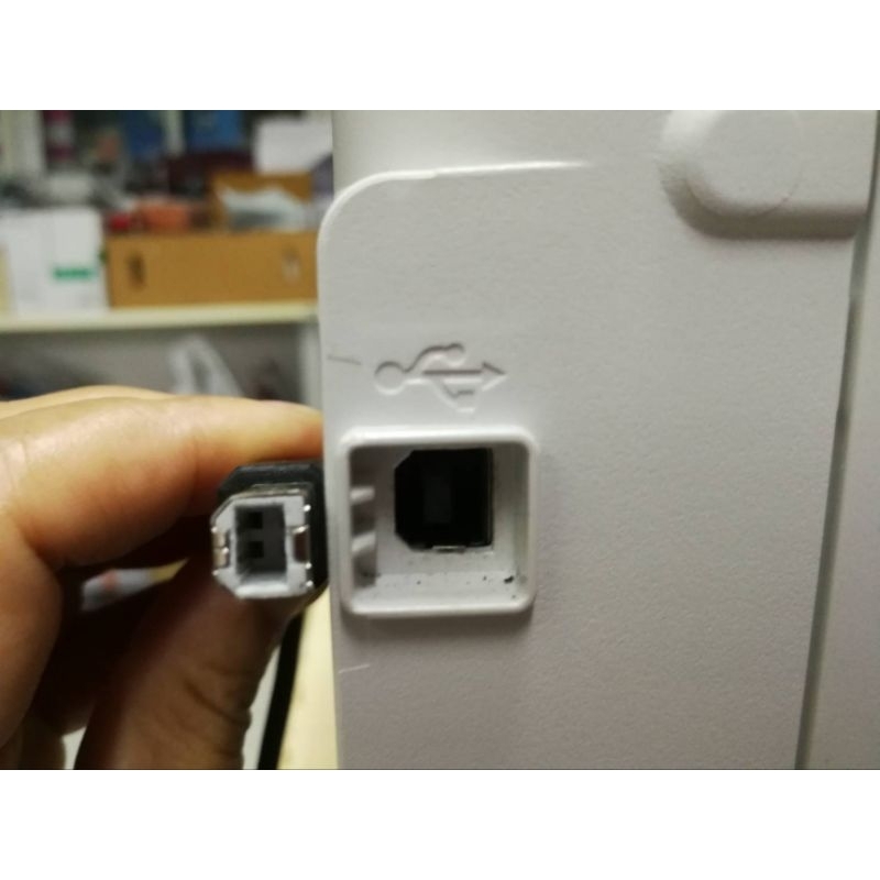 สายปริ้นเตอร์ สายต่อเครื่องปริ้น คอม สาย USB 2.0 Printer USB cable 1.8M สายสัญญาน เส้นหนา พร้อมส่ง
