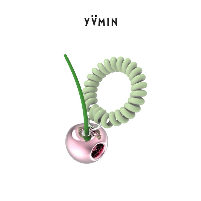 Yvmin ยางรัดผมเชอร์รี่ แบรนด์ดังจากฮ่องกง ของแท้ 100% นำเข้า