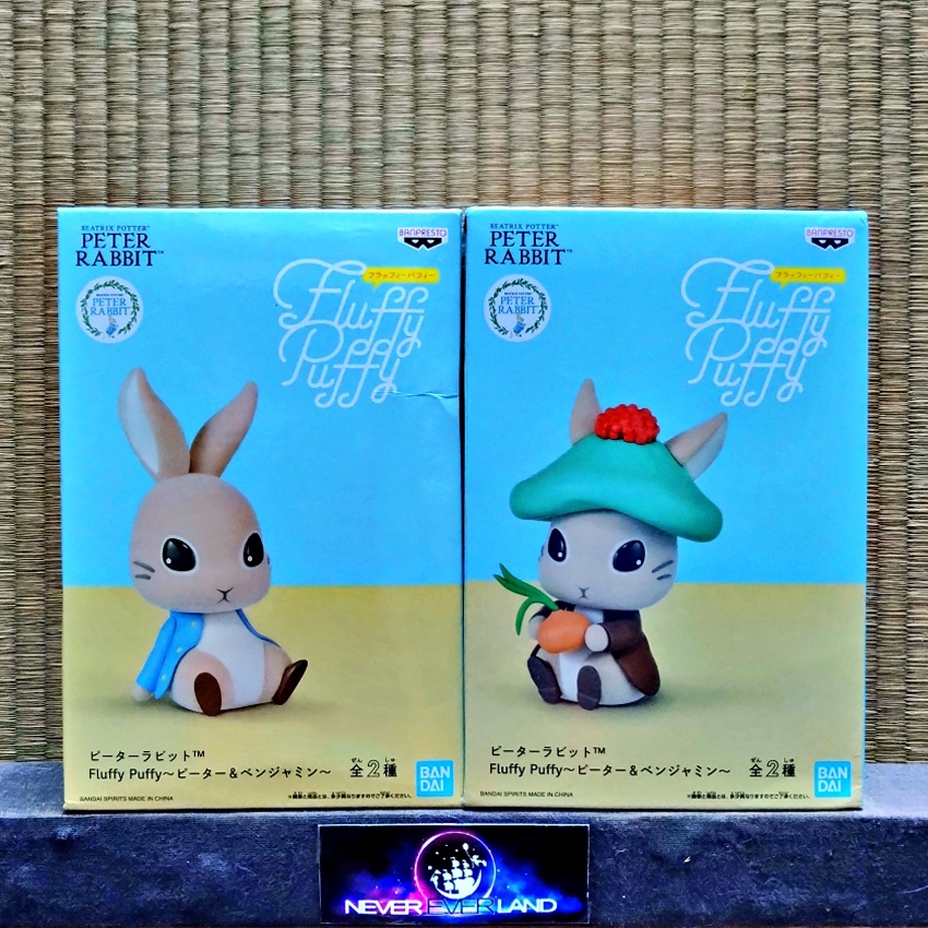 BANDAI BANPRESTO FIGURE: FLUFFY PUFFY - PETER RABBIT™ / กระต่ายน้อยปีเตอร์ - PETER RABBIT/ BENJAMIN 